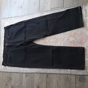 Black wrangler jeans men's size 38X30